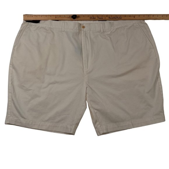 NWT Polo by Ralph Lauren Shorts Men's Big & Tall Slash Pocket Chinos White 56B - Picture 6 of 13